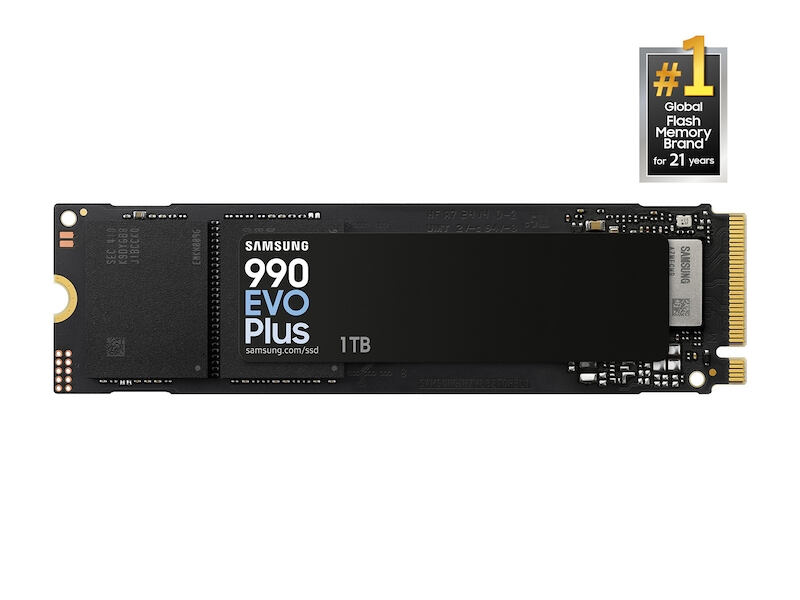 Samsung 990 EVO Plus 1 TB M.2 PCI Express 4.0 NVMe V-NAND TLC