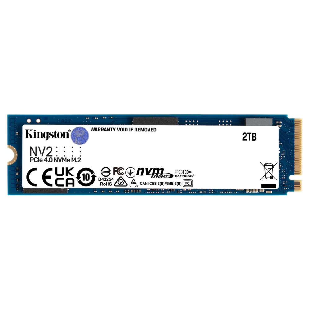 Kingston Technology Kingston NV2 + Norton 360 for Gamers 2 TB M.2 PCI Express 4.0 NVMe