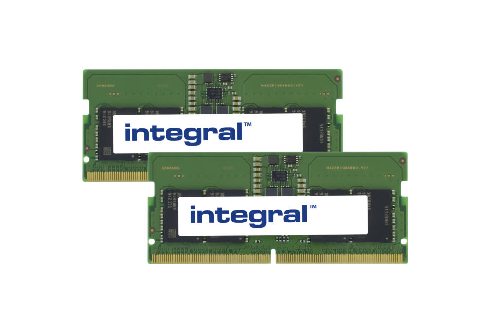 Integral CT2K8G56C46S5-IN hafıza birimi 16 GB 2 x 8 GB DDR5 262-pin SO-DIMM