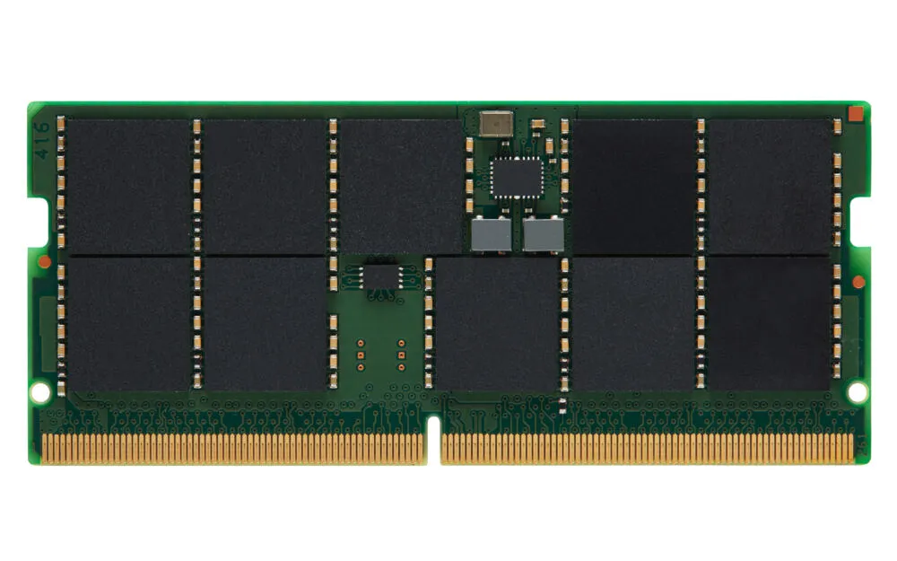 Kingston Technology Kingston KTH-PN556T-16G hafıza birimi 16 GB 1 x 16 GB DDR5 5600 MT/s 262-pin SO-DIMM ECC