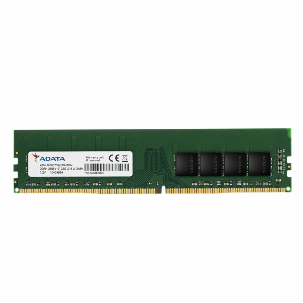 ADATA AD4U266632G19-BGN hafıza birimi 32 GB 1 x 32 GB DDR4 288-pin DIMM
