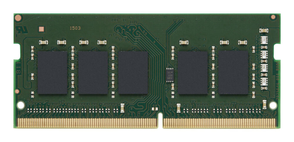 Kingston Technology Kingston KSM32SES8/8HE hafıza birimi 8 GB 1 x 8 GB DDR4 3200 MT/s 260-pin SO-DIMM ECC