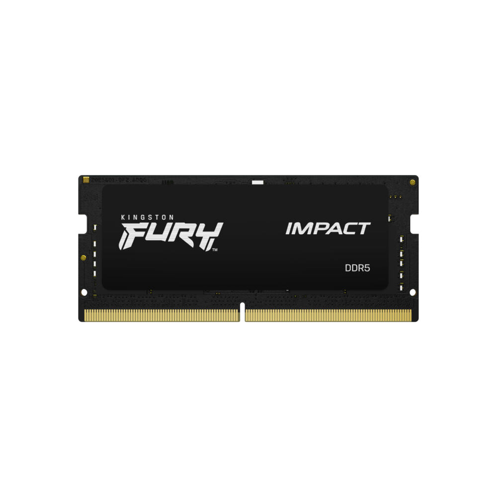 Kingston Technology Kingston FURY Impact hafıza birimi 16 GB 1 x 16 GB DDR5 5600 MT/s 262-pin SO-DIMM