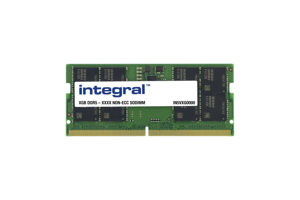 Integral MTC8C1084S1SC48BA1 hafıza birimi 16 GB 1 x 16 GB DDR5 262-pin SO-DIMM