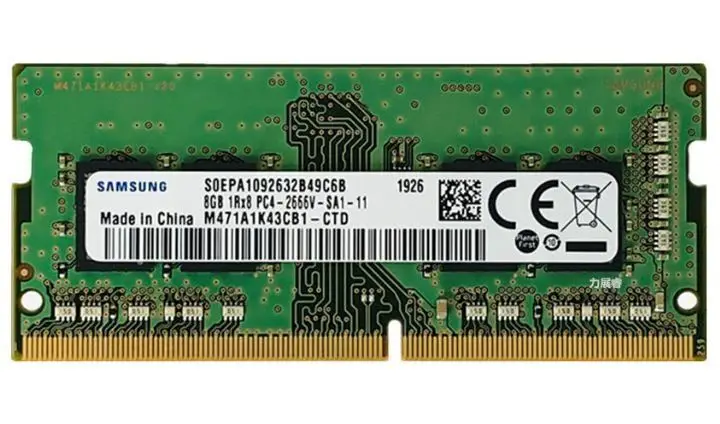 Samsung M471A1K43CB1-CTD Samsung 8GB DDR4 2666MHz PC4-21300 SODIMM