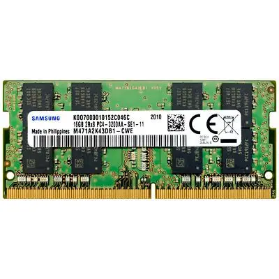 Samsung M471A2K43DB1-CWE Samsung 16GB DDR4 3200MHz PC4-25600 SODIMM