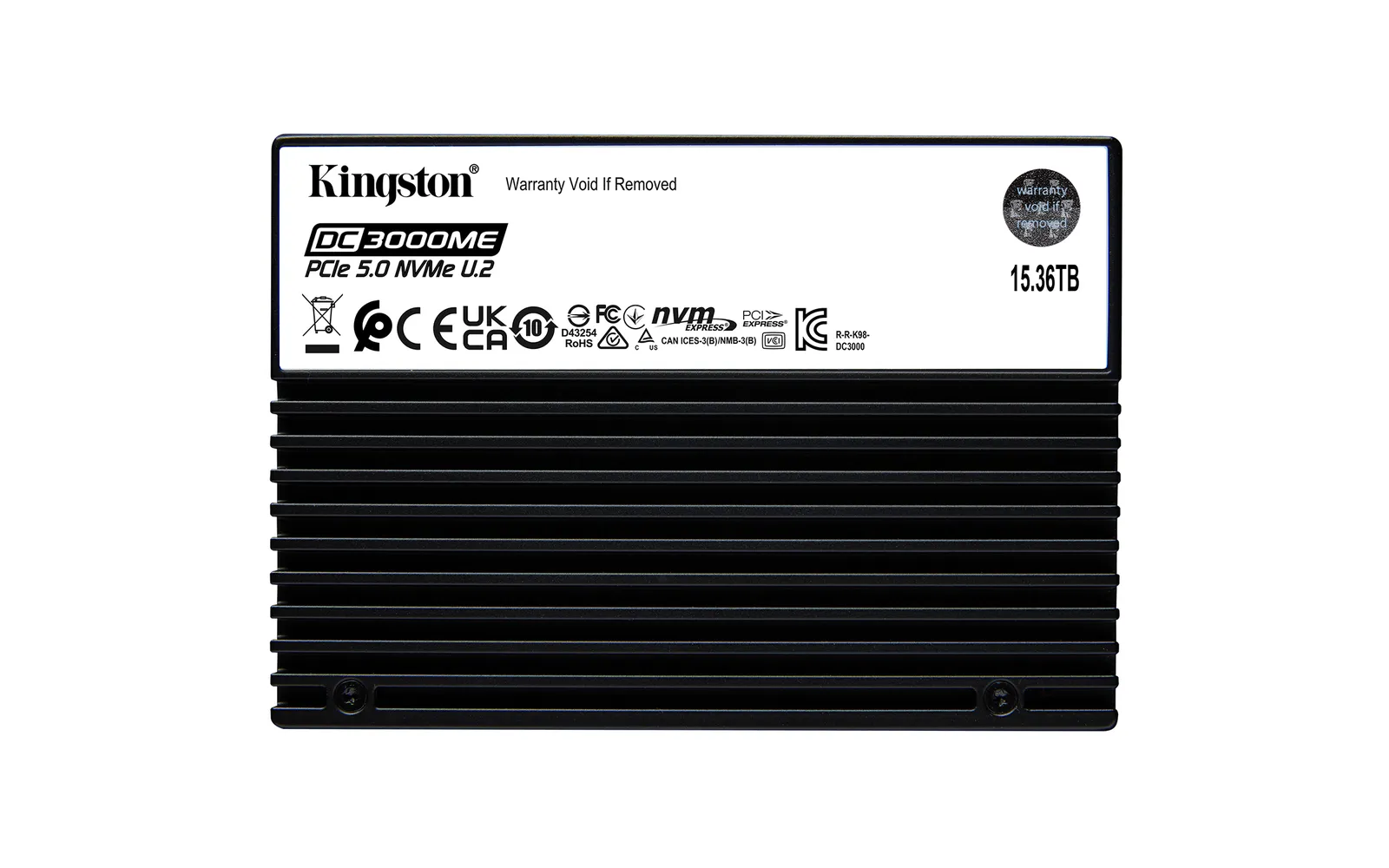 Kingston Technology Kingston DC3000ME 15 TB U.2 PCI Express 5.0 NVMe 3D eTLC