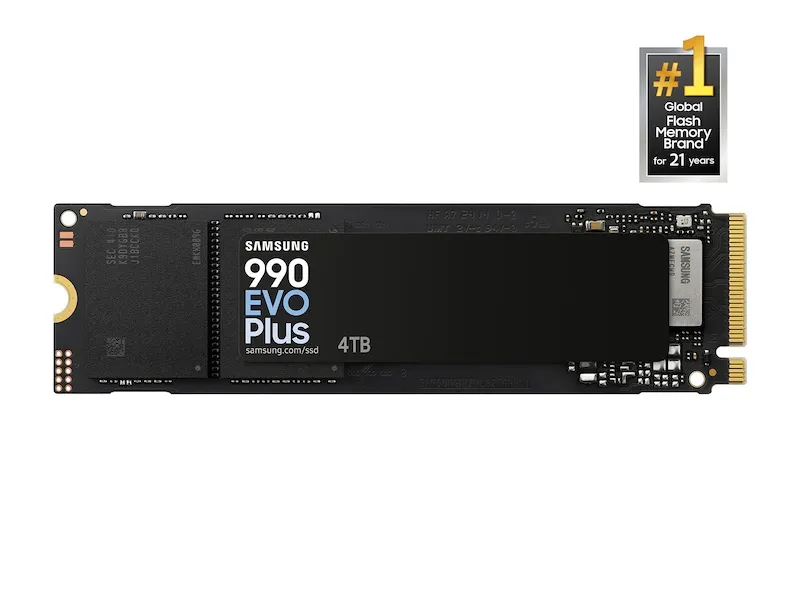 Samsung 990 EVO Plus 4 TB M.2 PCI Express 4.0 NVMe V-NAND TLC